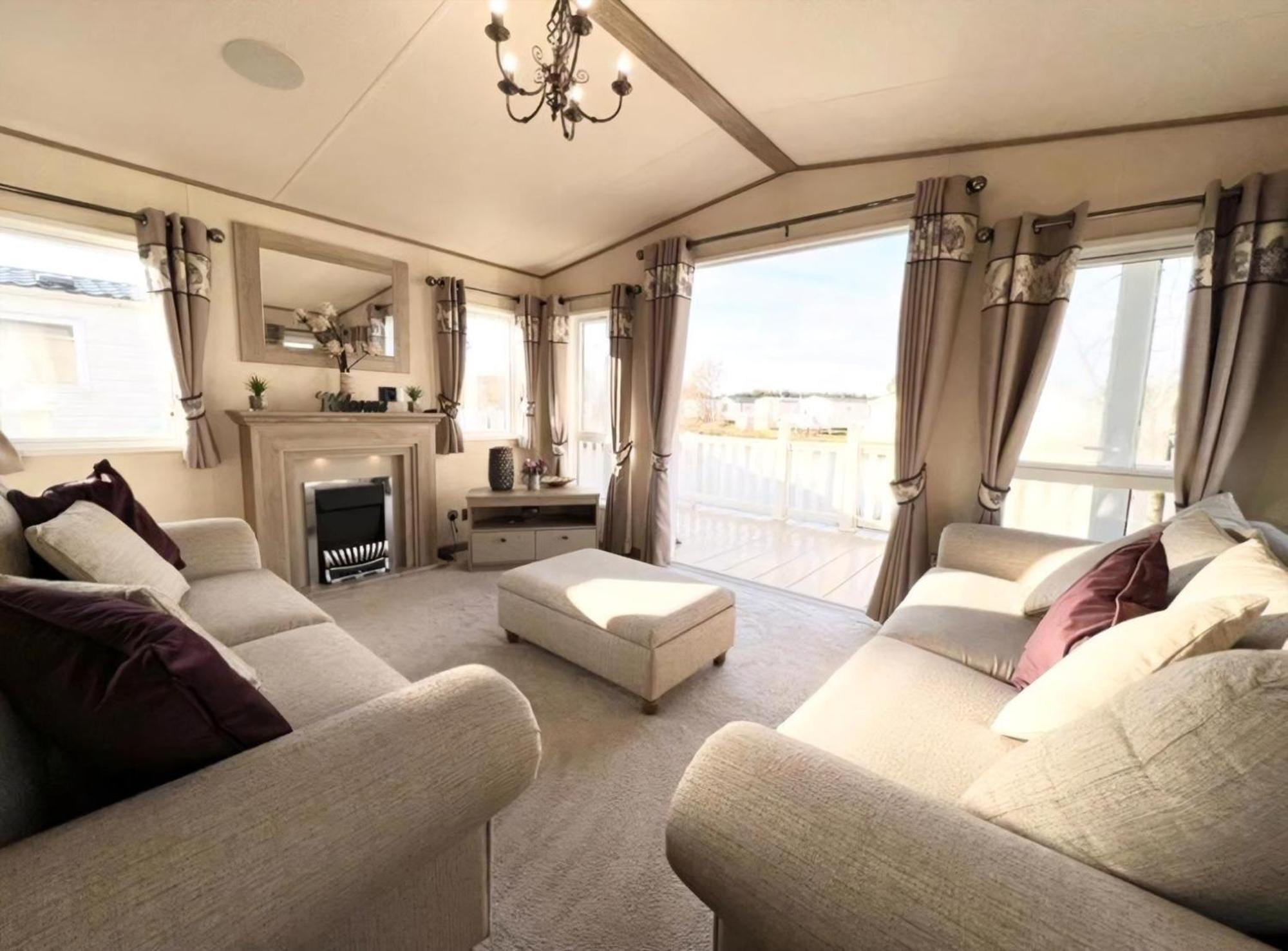 Stunning Caravan With Full Lake View At Southview Holiday Park Ref 33004Ml Скегнесс Экстерьер фото