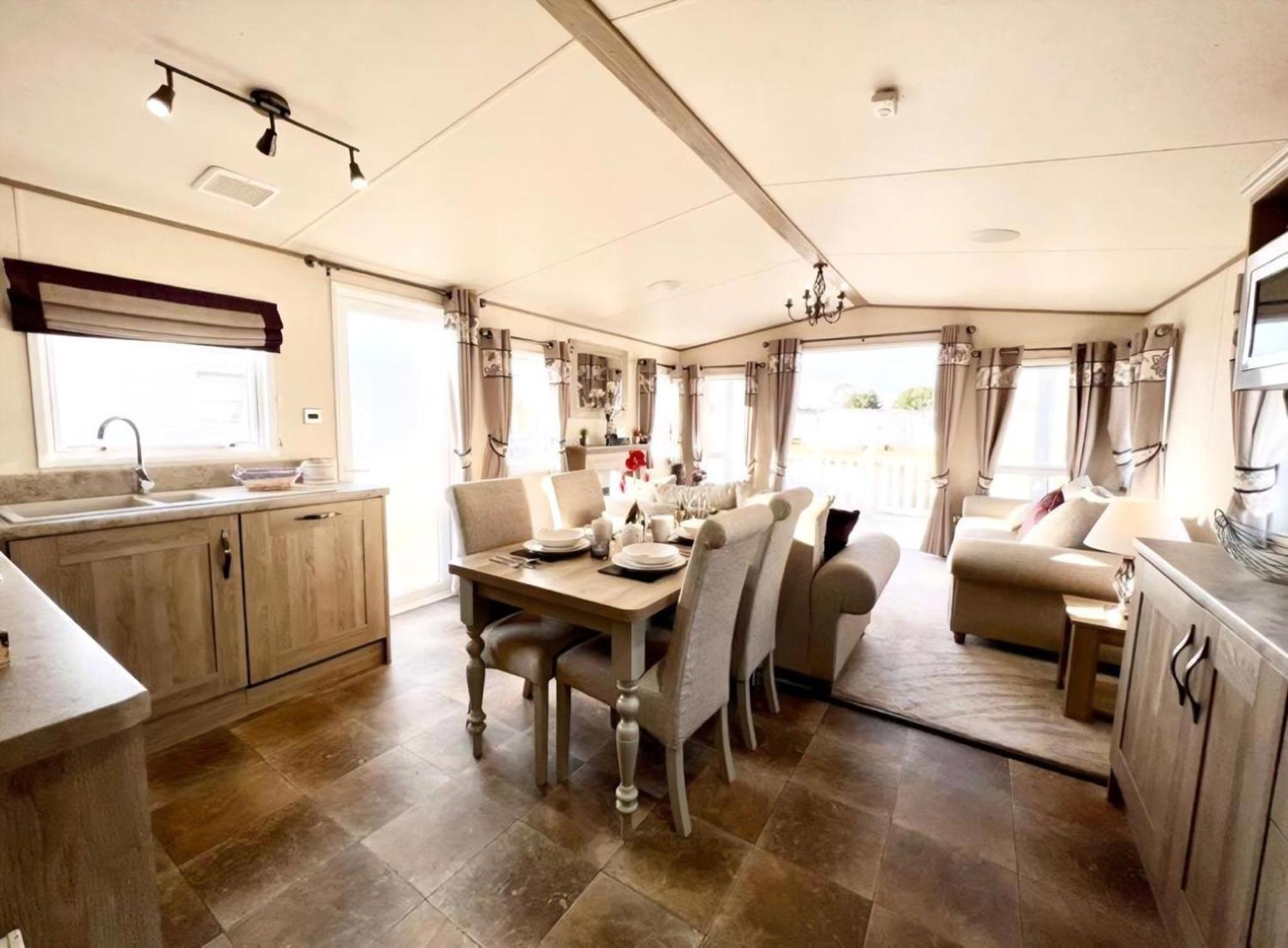 Stunning Caravan With Full Lake View At Southview Holiday Park Ref 33004Ml Скегнесс Экстерьер фото